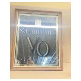 Seagrams whiskey advertising mirror