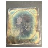 10 type with copper backing portrait of children