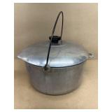 Aluminum majestic ware bean pot