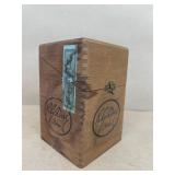 Wooden cigar box
