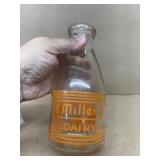 Miller Dairy dairy bottle