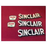 Sinclair oil gasoline patches vintage