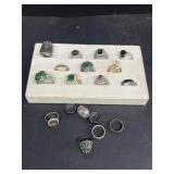 Costume jewelry rings
