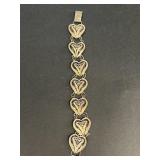 Mexican silver antique bracelet