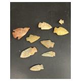 Indian arrowheads