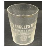 Los Angeles wine Co shot glass Seattle