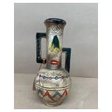 Indian symbol vase