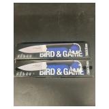 (2) bird and game knives cold steel