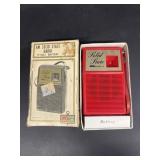 A.m. solid state radio 9 V battery Kmart