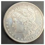 1889 O Morgan Silver Dollar