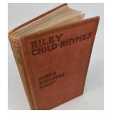 RILEY CHILD-RHYMES by JAMES WHITCOMB RILEY