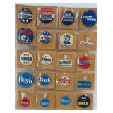 (20) INDIANA political buttons