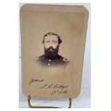 Civil War military Carte De Visites