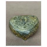Heart shaped ring box
