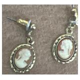 Cameo earrings