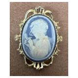 Cameo brooch
