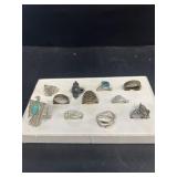 Costume jewelry rings