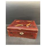 Jewelry marks with geese hand-painted top