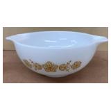 Pyrex butterfly gold bowl