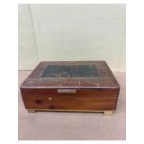 Cedar jewelry box