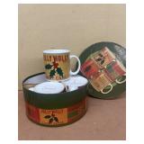 Holiday treats, Oneida, coffee mug set
