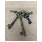Brass keys