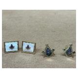 Mason cufflinks