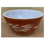 Pyrex wheat pattern bowl
