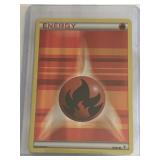 Pokï¿½mon red energy HOLO trading card