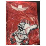 Cincinnati Reds brand new large silk shirt