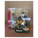 Brett Favre McFarlane's action figure NFL football