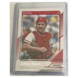 Johnny bench, Donruss Cincinnati Reds baseball