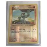 Pokï¿½mon MACHOP HOLO trading card