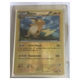 Pokï¿½mon RAICHU holo trading card