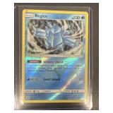 Pokï¿½mon REGICE 2017 HOLO trading card
