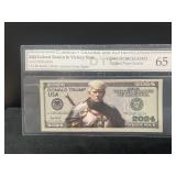 2024 federal return victory note Donald Trump