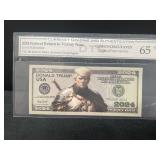 2024 federal return to victory note Donald Trump