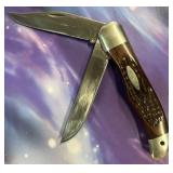 Case XX vintage double bladed pocket knife