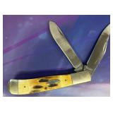 Ka-Bar stag handled pocket knife