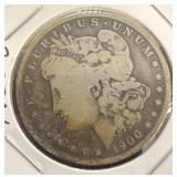 1900-O Morgan Silver Dollar