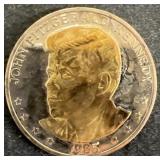 John F. Kennedy double Eagle commemorative coin