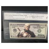 2024 federal return victory note Donald Trump