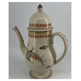 Early Soft Paste Tea Pot ** Chip on Spout*