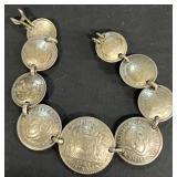 VTG coin bracelet