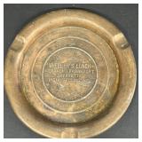 Wheeler's Lunch advertising ashtray, Indianapolis,