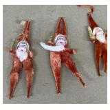 Vintage Christmas, Santa Claus ornaments