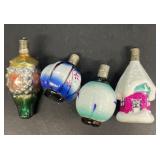 Light bulb Christmas ornaments vintage