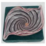 Venetian Glass Cigar Ashtray