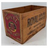 ROYAL BAKING POWDER CRATE