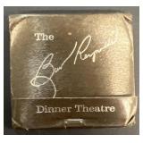 Burt Reynolds dinner theater advertising matches